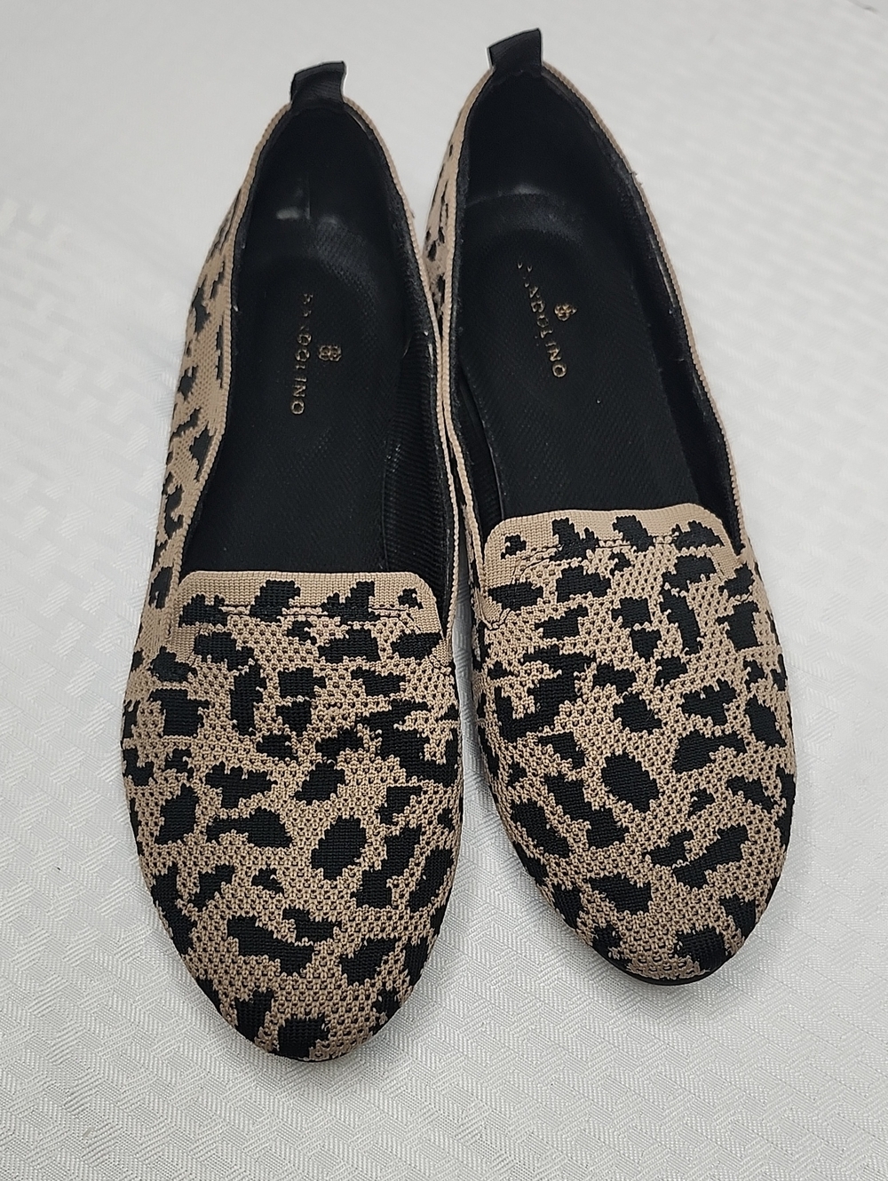 Bandolino Leopard Flats Slip On Loafers
